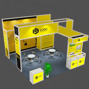 Modularer Messestand 13*13 Aluminiumprofil Wiederverwendbar Schnell Aufbaubar für Eventvermietungsunternehmen Europäische Messekonstruktion - Product Image 1