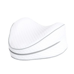 Oreiller de maternité en mousse à mémoire de forme en forme de C, blanc, pour dormir sur le côté, pour femmes enceintes, design confortable pour adultes - Product Image 1