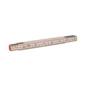Règle pliante en bois échelle précise M 5 pliante 2M 10 lien à ressort pliant règle pliante en bois mesures métriques pour les charpentiers - Product Image 4