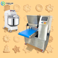 Équipement automatique à économie d'énergie en acier inoxydable pour la fabrication professionnelle de biscuits, ligne de production de biscuits