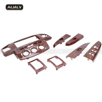 Accessoires au Prix d'Usine Cache Tableau de Bord en Plastique pour TOYOTA FORTUNER Hilux VIGO 2008-2014 Garniture Intérieure en Bois de Pêcher