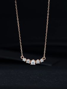 Collier minimaliste Xinfly en or 18 carats pour un usage quotidien, chaîne fine à superposer, bijoux tendance 2024, livraison gratuite - Product Image 5