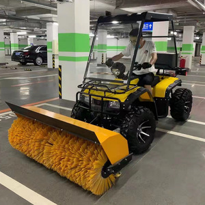 Snow Small Snow <b>Throwing</b> Machine with Engine & Bearing Remote Control Track Snow Cleaning Gear for Property Community Greenhouse - Product Image 3