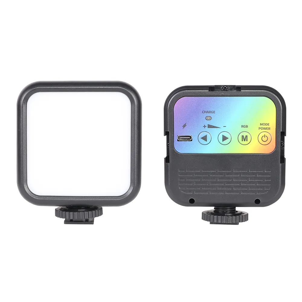 KALIOU New Arrival Photography RGB light Mini LED Camera Fill Light for Vlog Photography Beauty Light