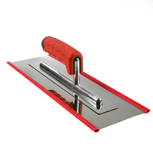 Diy sınıf paslanmaz çelik zemin mala çevre koruma boya itme aracı Squared el aracı için çimento plaka sıva - Product Image 1