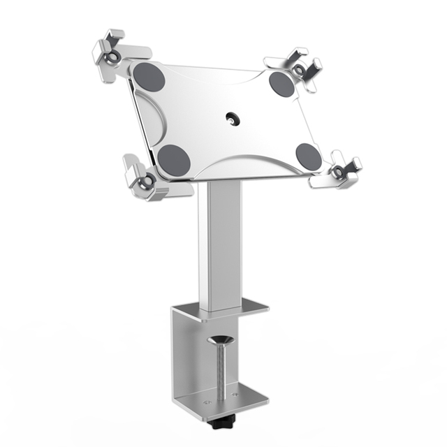 Anti-Theft Tablet POS Stand, Secure Display Mount for Touch Screen Systems in Retail Stores & Malls (OEM Support)
