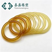 Maßgefertigter Nicht-Standard O-Ring Hitzebeständige Gummi-Silikon-Dichtung 3mm Anpassbare Größen für Maschinen- und Rohrleitungsabdichtung