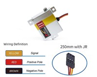 Servo Digital Feetech FT3329M con Engranajes Metálicos de Acero, 11.5KG de Torque, para Aeromodelismo, Aviones de Ala Fija y Planeadores