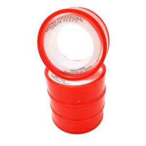 เทปพันเกลียว PTFE สีขาว กันน้ำ ขนาด 12 มม. ราคาโรงงานถูก ได้รับการรับรองมาตรฐาน ISO 9001:2008 ของ Goat Brand สำหรับตลาดอินเดียและปากีสถาน - Product Image 1