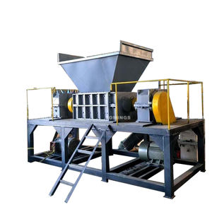 Multifonctionnel pour broyer les plastiques, le bois et les métaux, à faible bruit et à haut rendement. Déchiqueteuse de métal, déchiqueteuse à double axe - Product Image 5