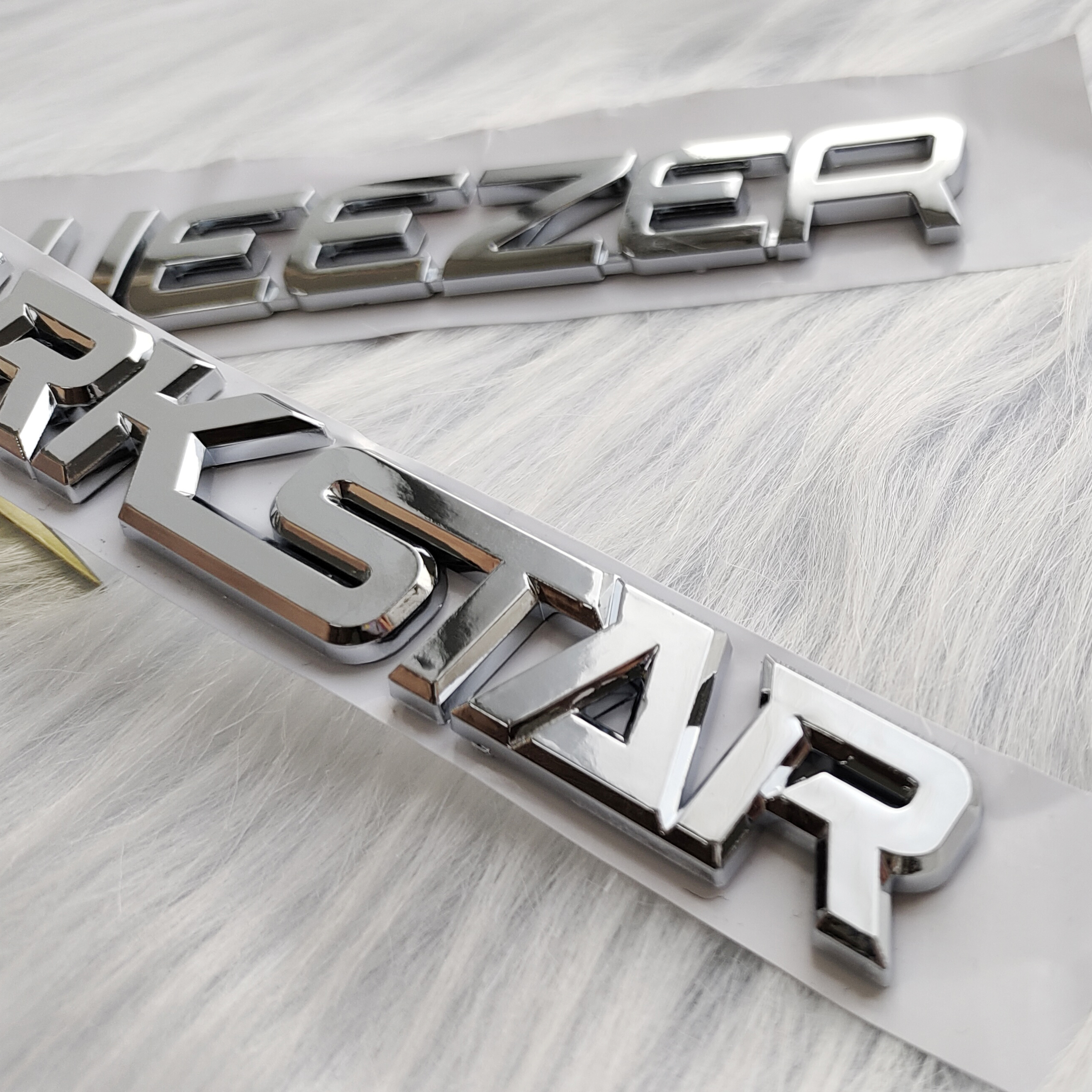 Autocollant 3D Lettrage Voiture – Badge Métal Décoratif Pour Capot, Hayon, Porte. Personnalise Ton SUV, Camion, Moto - 2