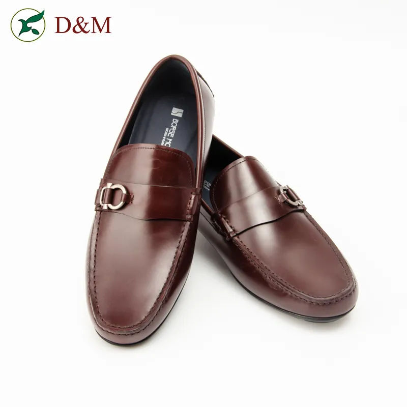 2022 Fashion New Collection Patent Men's Leather Slip On Casual Loafer Shoes Men