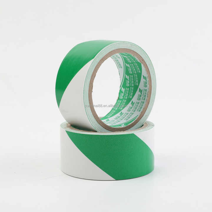 Customized Strong Stretching Adhesive Floor Marking Green Jumbo Roll