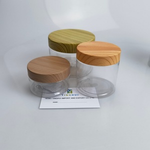 Contenants en plastique personnalisés avec logo pour gommages corporels et beurres, formats 1oz, 2oz, 4oz, 6oz, 8oz, 16oz, 100g, 150g, 200g, 250g, pour l'emballage - Product Image 1