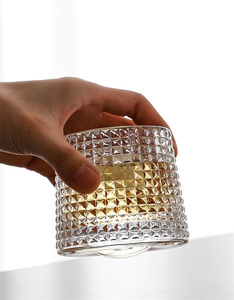 Verres à liqueur Bourbon torsadé à l'ancienne Verres à whisky en cristal de 5 oz pour la fête de mariage à la maison - Product Image 4