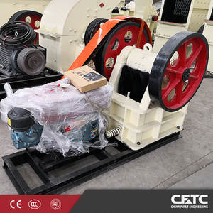 Concasseur à mâchoires diesel portable PE150x250 pour le concassage de pierres de basalte pour petites usines au Pérou avec composant moteur central - Product Image 6