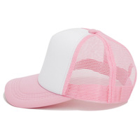 Casquette de sport en maille personnalisée de haute qualité avec logo personnalisé, casquette de camionneur à visière incurvée personnalisée