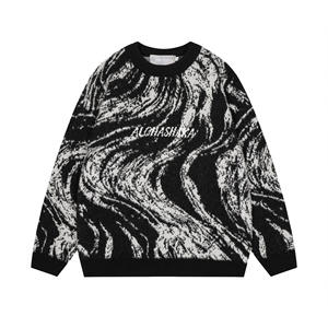 Automne et hiver tricots hommes Jacquard coton pull pull en tricot étoile personnalisée hommes pull hommes pull - Product Image 2