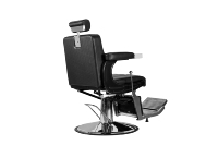 Fauteuil de barbier classique pour homme, style antique, à vendre ; Mobilier de salon de beauté tendance ; Chaise hydraulique noire, vente en gros à prix réduit