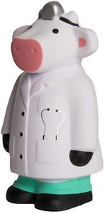 Jouets anti-stress personnalisés en forme de vache avec logo, jouets anti-stress souples et compressibles pour la promotion des entreprises - Product Image 6