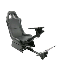 Siège de jeu de simulation de course pour PC avec volant, pédalier et support, compatible PS3 PS4 Logitech G27 - Vente en gros