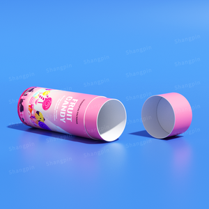 Wholesale Custom Printed Biodegradable Recyclable Kraft <strong>Dog</strong> Food Tubes Airtight PET Film Coated Snack Pizza Candy Chocolate - Product Image 2