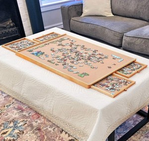 Đồ Chơi Giáo Dục Trẻ Em Bảng Ghép Hình Bằng Gỗ Với 4 Ngăn Kéo Trượt - Product Image 6