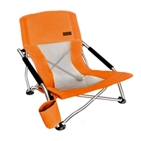Poupée de voyage pliable en aluminium, légère, réglable et durable, pour l'extérieur, petite chaise de plage pour le camping, vente en gros