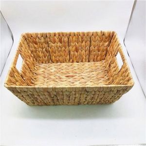 Small Woodchip <strong>Basket</strong> With Handles Best Hamper Lid Ratten Pantry Storage Hampers Lids Open <strong>Shelves</strong> <strong>Baskets</strong> Mega Boxes - Product Image 1