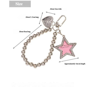 Cordon de téléphone avec photo d'identification pour animaux de compagnie et porte-clés métallique – Adorable cadeau pour les amoureux des chats et des chiens - Product Image 6