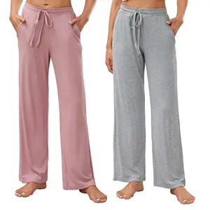 MQF büyük standart streç günlük yaşam uyku kadınlar pijama pantolon özel