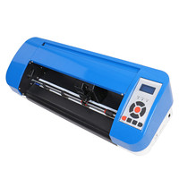 JINKA YS-380 380mm (A3) Mini traceur de découpe de bureau à moteur pas à pas, interface USB/SD, 800mm/s, CE/ROHS, bleu/rouge