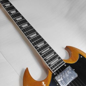 Chitarra Elettrica SG Professionale Entry-Level in Mogano Massello a <span class=keywords><strong>6</strong></span> Corde con Pickup H-H Serie Muse per Pratica e Performance - Product Image 4