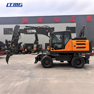 Excavadora con motor diésel de alto rendimiento LTMG Ripper, excavadora de ruedas de 18 toneladas para construcción de carreteras - Product Image 5