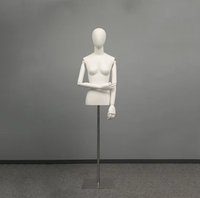 Mannequin gonflable demi-corps pour l'affichage de bijoux et de vêtements