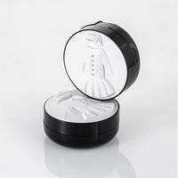 Nouvelle conception de boîte à coussin, conteneur de poudre de fond de teint, étui pour crème BB, emballage cosmétique en plastique ABS avec coussin d'air et lumière LED