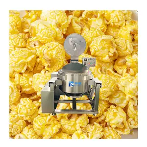 Commercial Automatic Cheap Popcorn Machine Caramel Industrial Electric Popcorn Maker Machine
