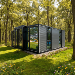 Mini-maison mobile <span class=keywords><strong>de</strong></span> <span class=keywords><strong>plage</strong></span> à assemblage rapide et extensible pour conteneur d'habitation - Product Image 1