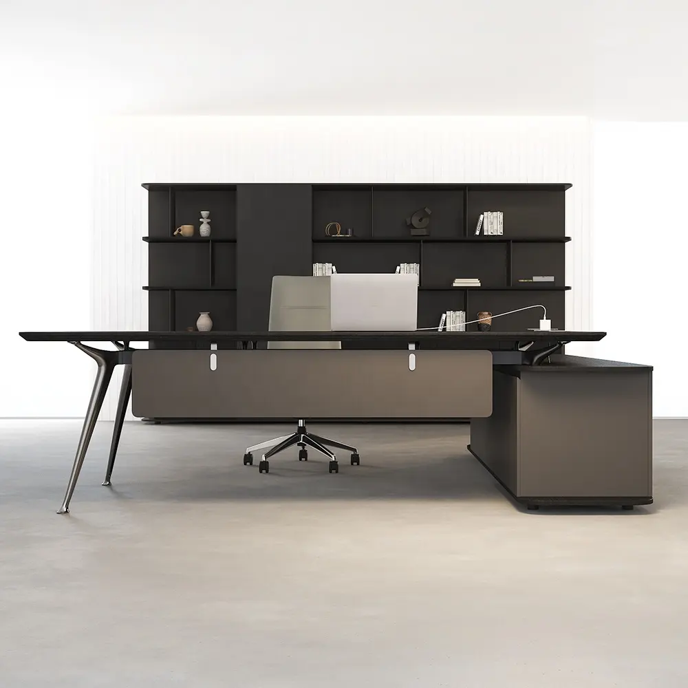 Mobilier bureau Jieao F90 table de bureau bureau directeur table de patron