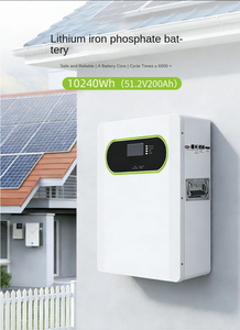 Armoire de stockage d'énergie domestique sur roues avec batterie solaire au phosphate de fer et de lithium - Product Image 5