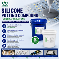 Colle d'encapsulation bi-composante silicone AB pour étanchéité à basse température – Fabricants