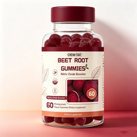 Complément alimentaire OEM personnalisé à marque privée, poudre de racine de betterave saveur grenade, booster d'oxyde nitrique, soutient la santé cardiaque