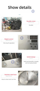 เครื่องปอกเปลือกมะพร้าวแห้งแนวตั้งขนาดเล็ก เครื่องตัดมะพร้าวอ่อน เครื่องปอกเปลือกมะพร้าวด้วยระบบยึดด้วยลม - Product Image 5