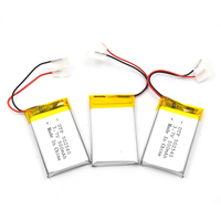 KC CE Certificat Personnalisé 500mAh En Stock 3.7V 550mAh Batterie Polymère Li Batterie 502540 Batteries Rechargeables Avec Molex 51021