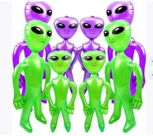 ของเล่นเอเลี่ยนเป่าลม PVC พลาสติกทนทาน ของตกแต่งฮาโลวีน การ์ตูน สำหรับทุกเพศ 14 ปีขึ้นไป ผลิตในจีน รุ่น YX-0218 - Product Image 6