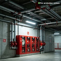 Adaptateur de pompe incendie à quatre sorties en acier inoxydable 304/316 pour l'industrie incendie australienne / Vanne de réduction de pression / Pompe à eau