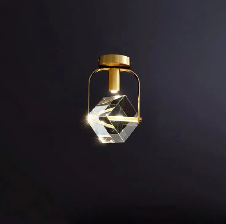 Moderne Kristallen Inbouw Kroonluchter Led Plafond Verlichting Voor Woonkamer