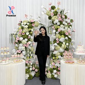 Adornos Realistas de Rosas de Seda, Hortensias y Lirios de Cala para Decoración de Bodas y Regreso a Clases - Product Image 1
