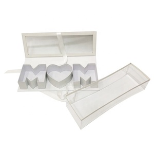 Festa della mamma di alta qualità ti amo mamma scatola di fiori - Product Image 6