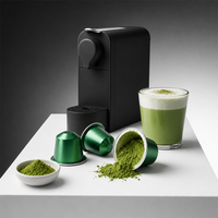 Capsules de Matcha Latte pour Distributeurs Automatiques, Dosettes de Thé Vert, Compatibles Machines à Expresso Monodose, Vente en Gros, En Stock